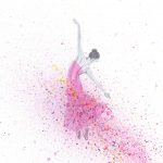 Ballerina Watercolour Painting